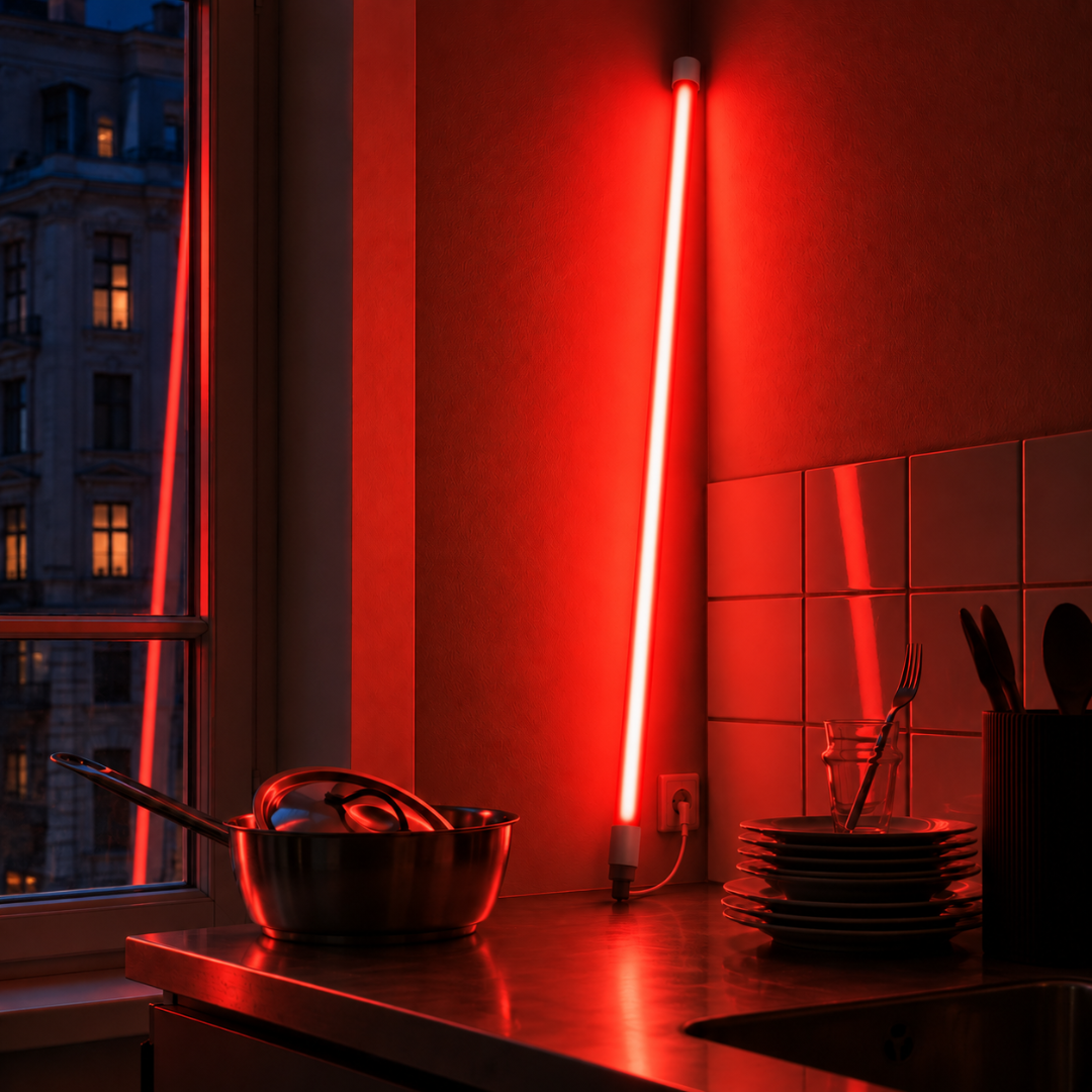 LED Tube Rot 120 cm Retro Party Lichtstab