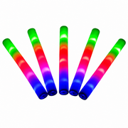 LED Foam Stick, Leuchtstab Bunt