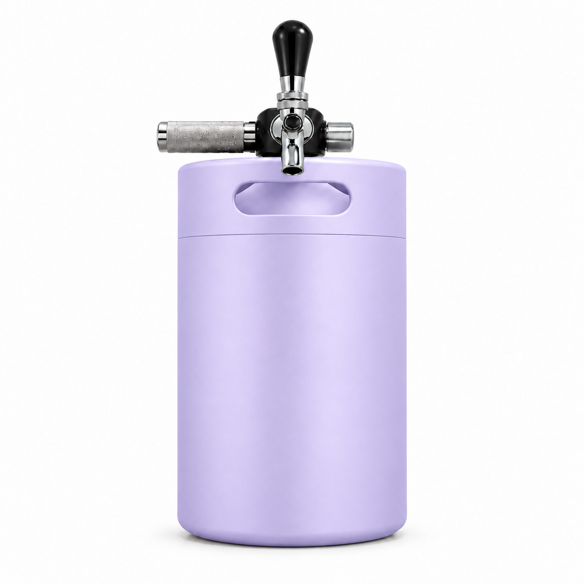 Keggo Mini Keg 4 l Lavendel – Mobile Zapfanlage für Cocktails & Spritz