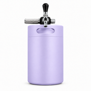 Keggo Mini Keg 4 l Lavendel – Mobile Zapfanlage für Cocktails & Spritz