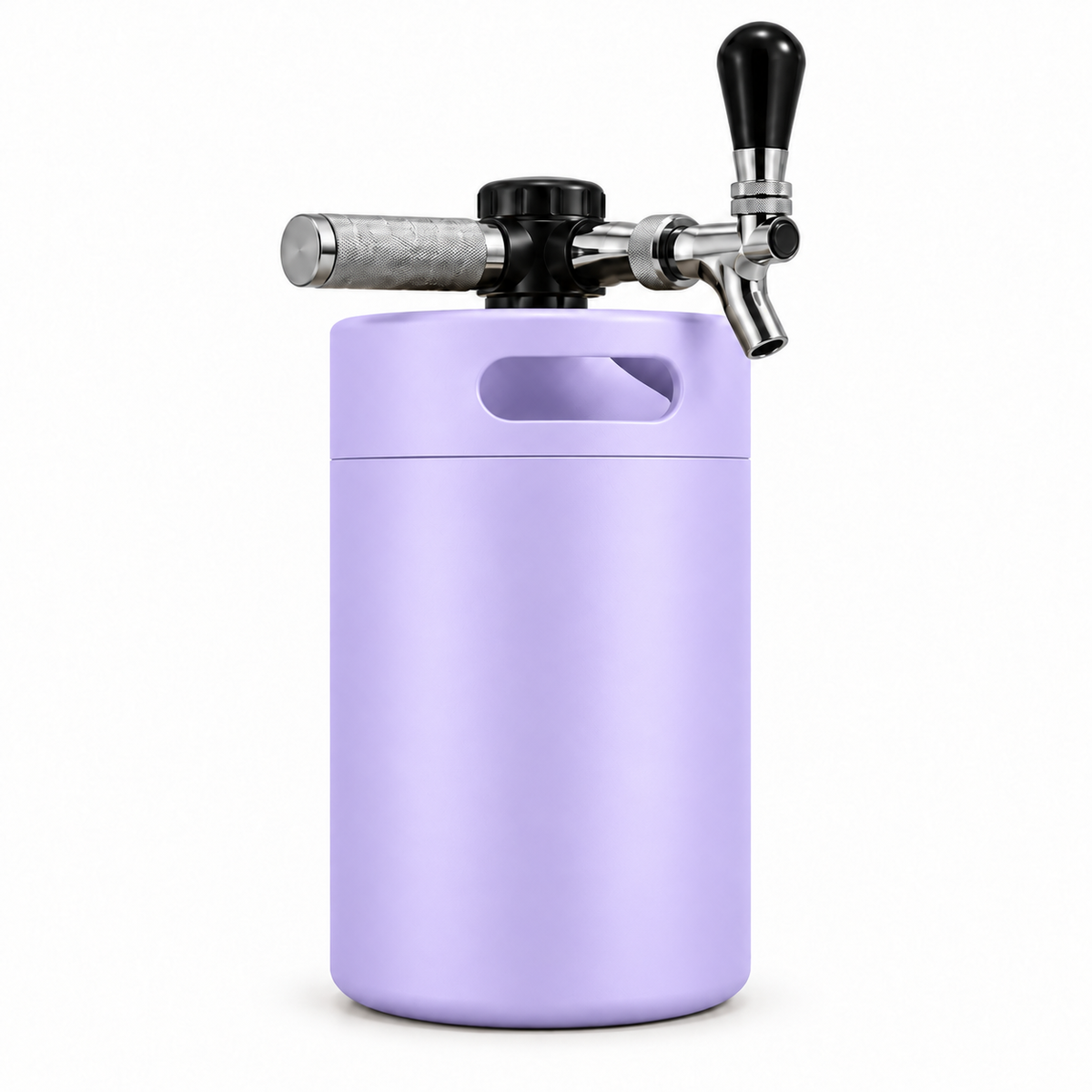 Keggo Mini Keg 4 l Lavendel – Mobile Zapfanlage für Cocktails & Spritz