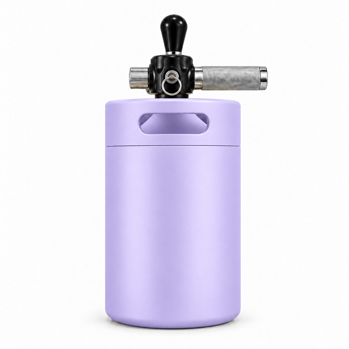 Keggo Mini Keg 4 l Lavendel – Mobile Zapfanlage für Cocktails & Spritz