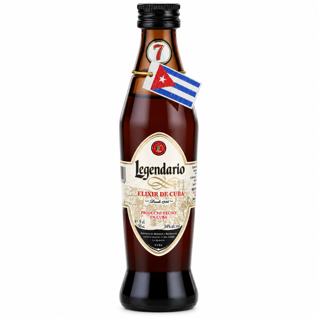 Legendario Elixir de Cuba Miniatur 5 cl 34 % Vol.