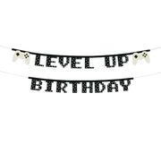 Level Up Geburtstag Girlande