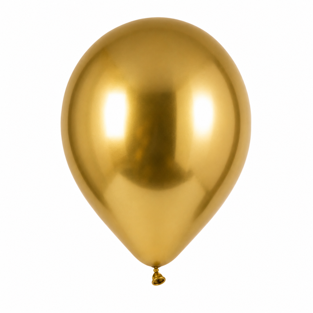 Luftballons Metallic 50 Stück Gold