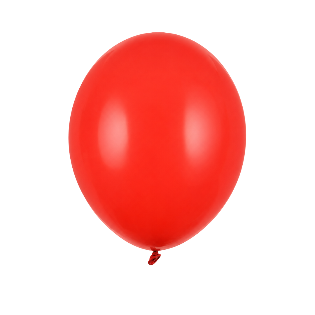 Luftballons Mohnrot Extra Stark 100 Stück