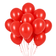 Luftballons Mohnrot Extra Stark 100 Stück