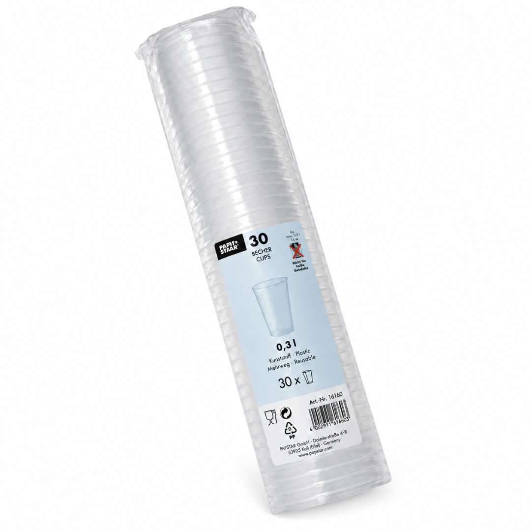 Mehrweg Caipi Becher 0,3 l 30 Stück