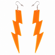 Neon Blitz Ohrringe Orange