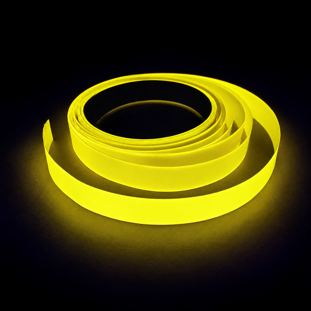 Neon Klebeband Glow-in-the-Dark Gelb 5 m