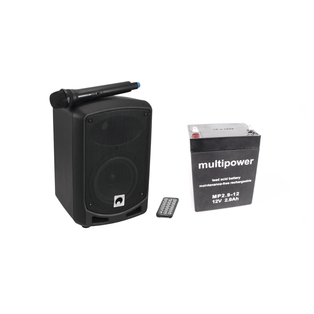 OMNITRONIC Set WAMS-65BT + Akku