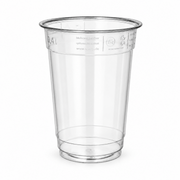 Party Einwegbecher 0,4 l glasklar 50 Stück