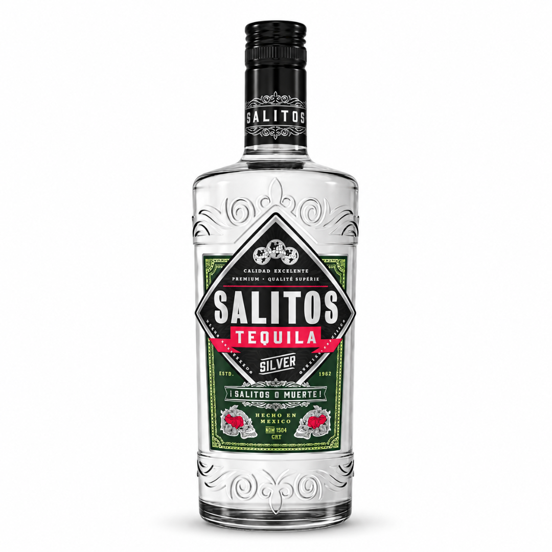 Salitos Tequila Gold & Silver Set mit Salz und Zimtstreuer
