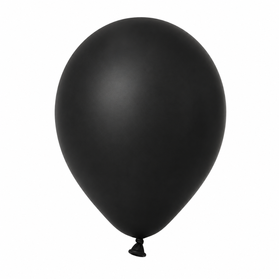 Luftballons Schwarz 100 Stück