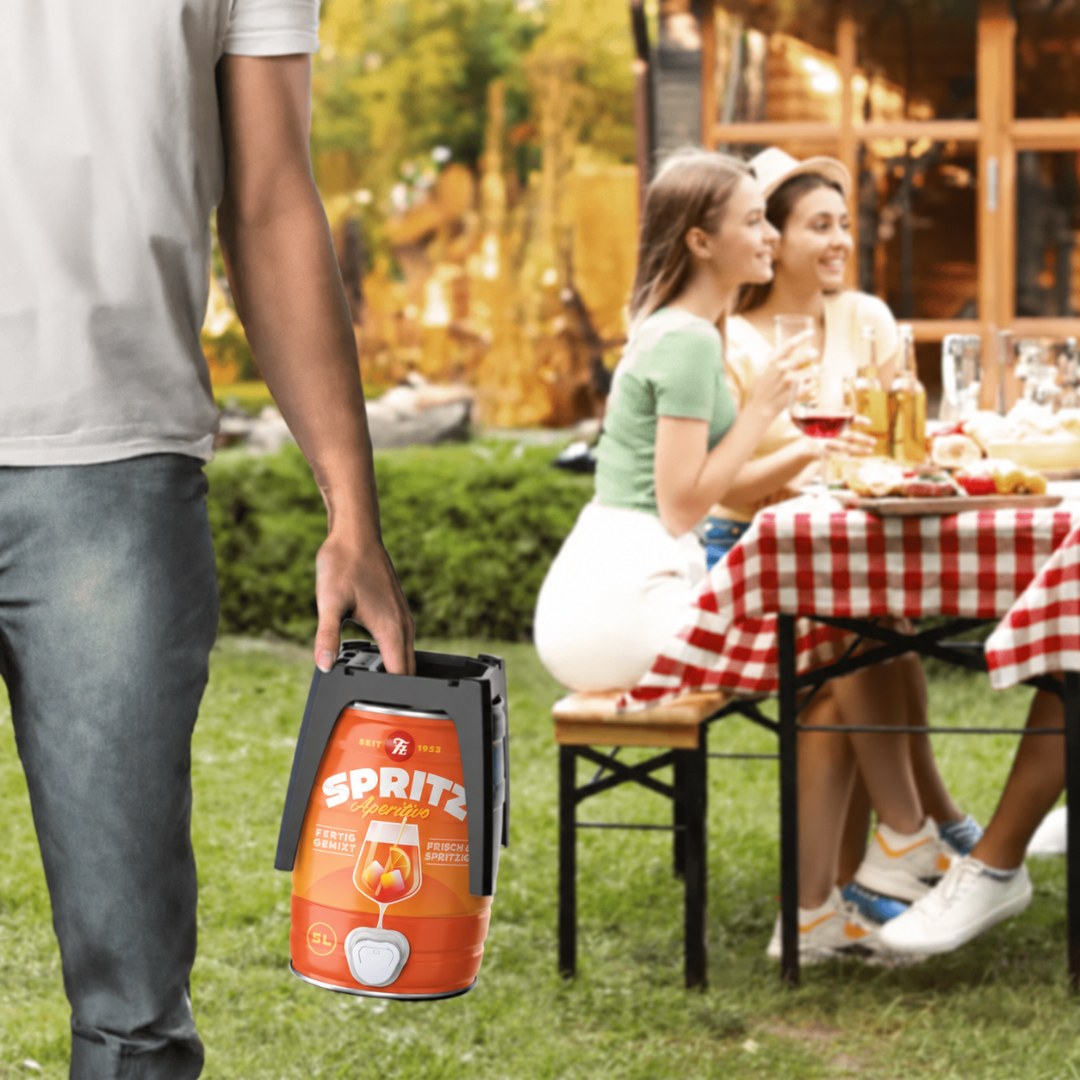 Aperitivo Spritz 5 Liter Fass Party Set