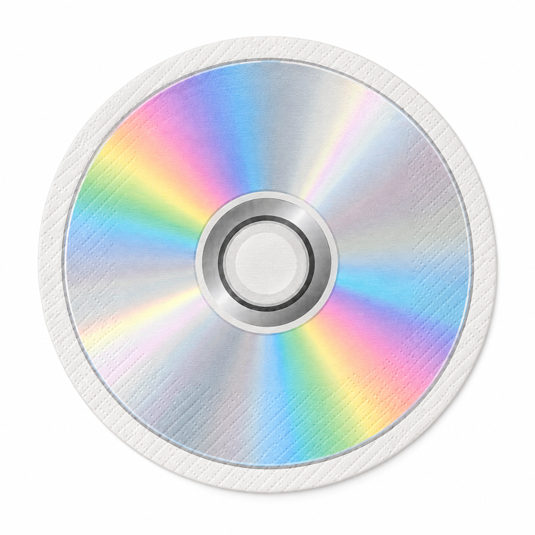 Servietten CD Retro 20 Stück