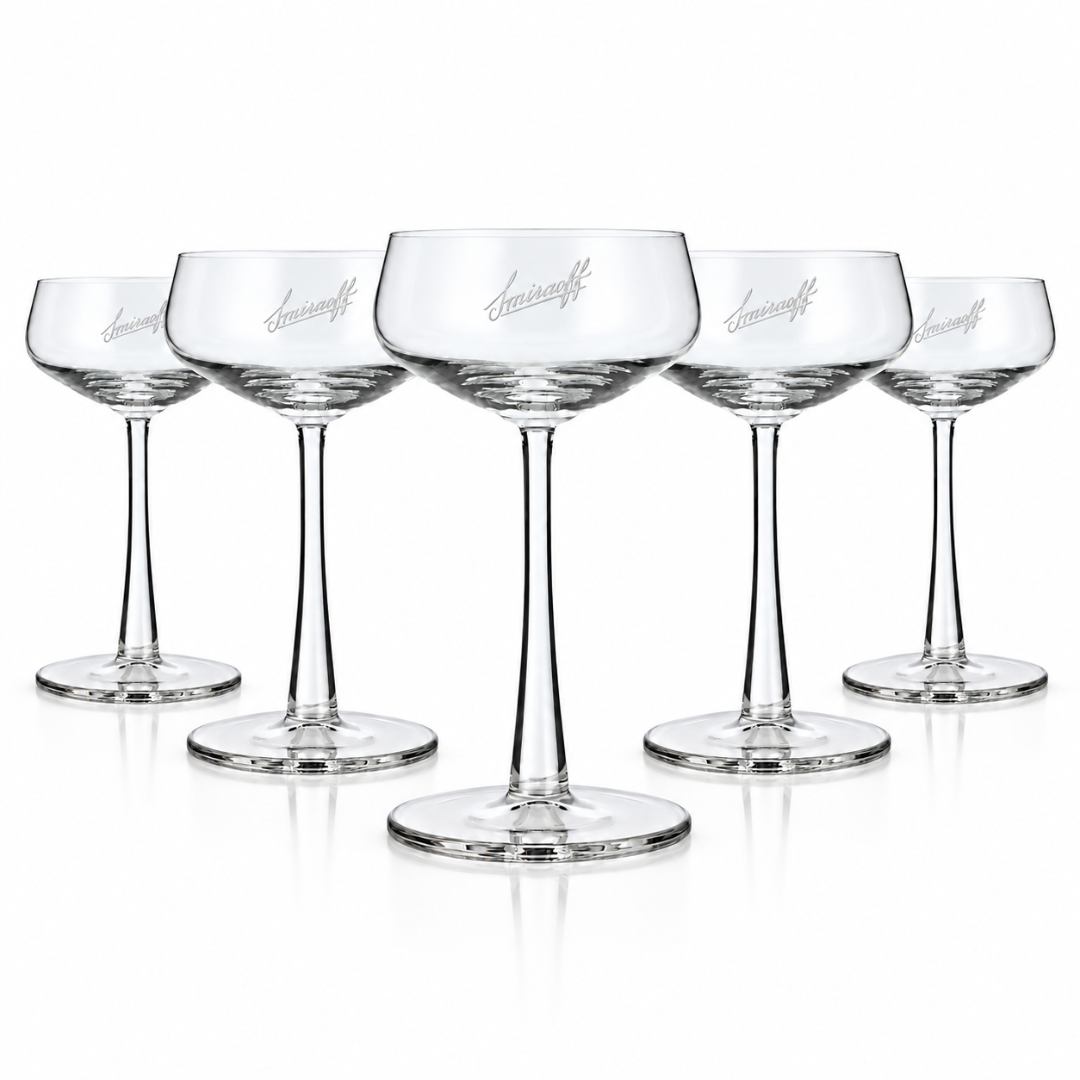 Smirnoff Cocktailschale 170 ml 6 Stück