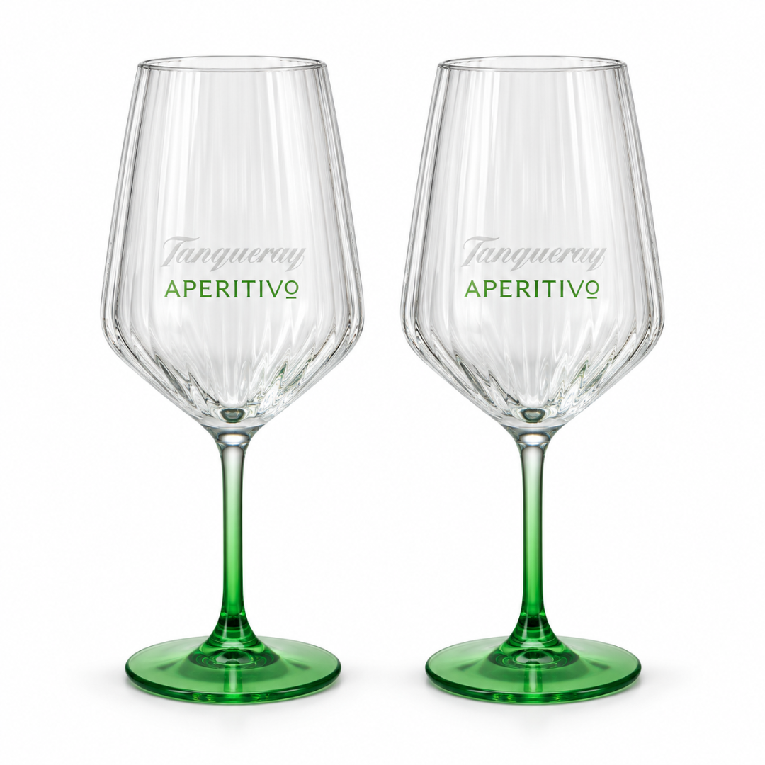 Tanqueray Pink Grapefruit Aperitivo Spritz Set mit 2 Gläsern