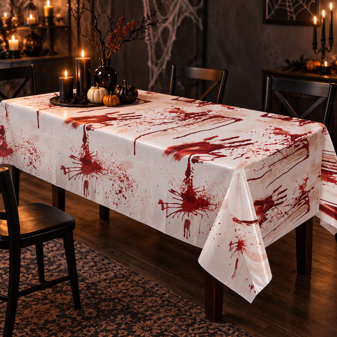 Tischdecke Bloody Horror 270 x 136 cm