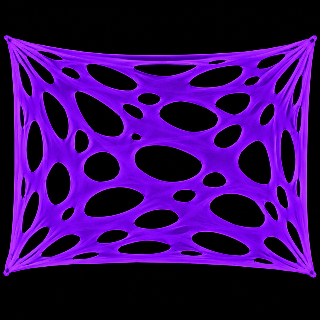 UV Neon Netz Lila