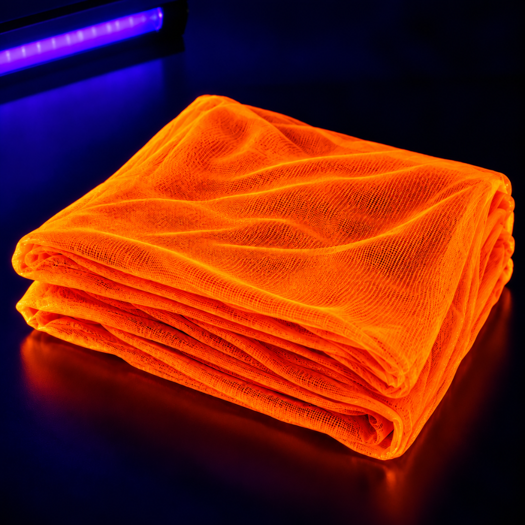 UV Neon Netz Orange