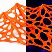 UV Neon Netz Orange