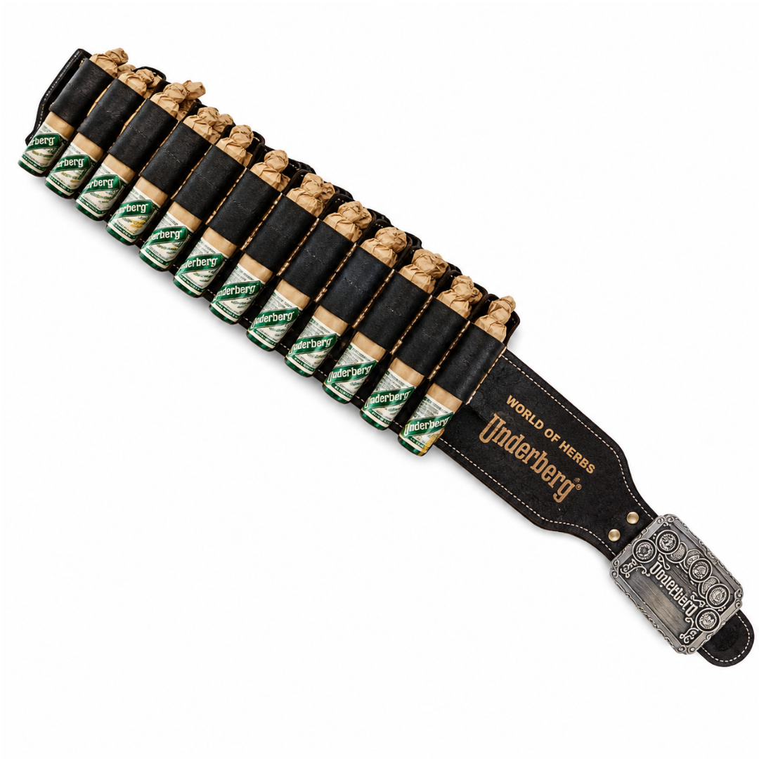 Underberg Party Pack XXL – 120 Shots + Gratis Gürtel