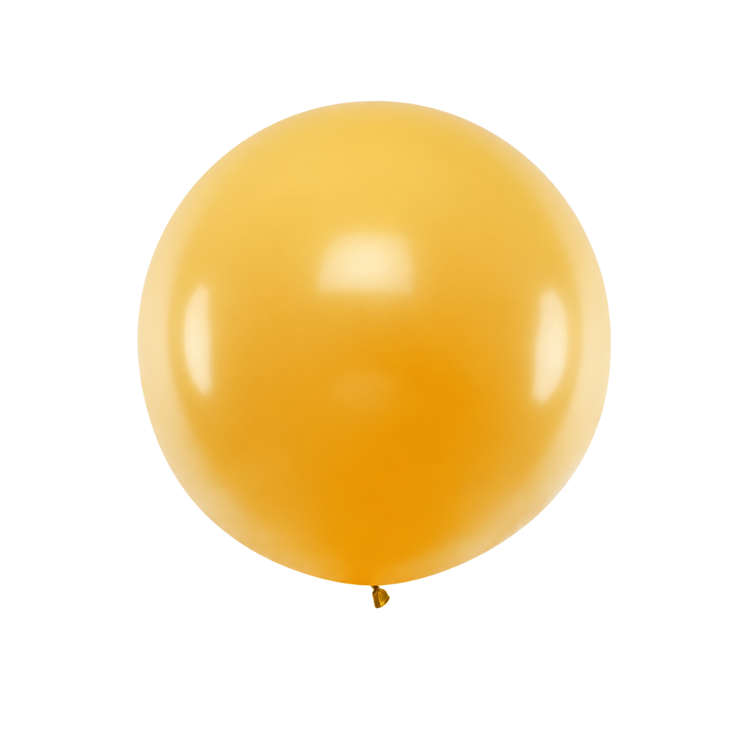 XXL Ballon Metallic Gold 1 Meter