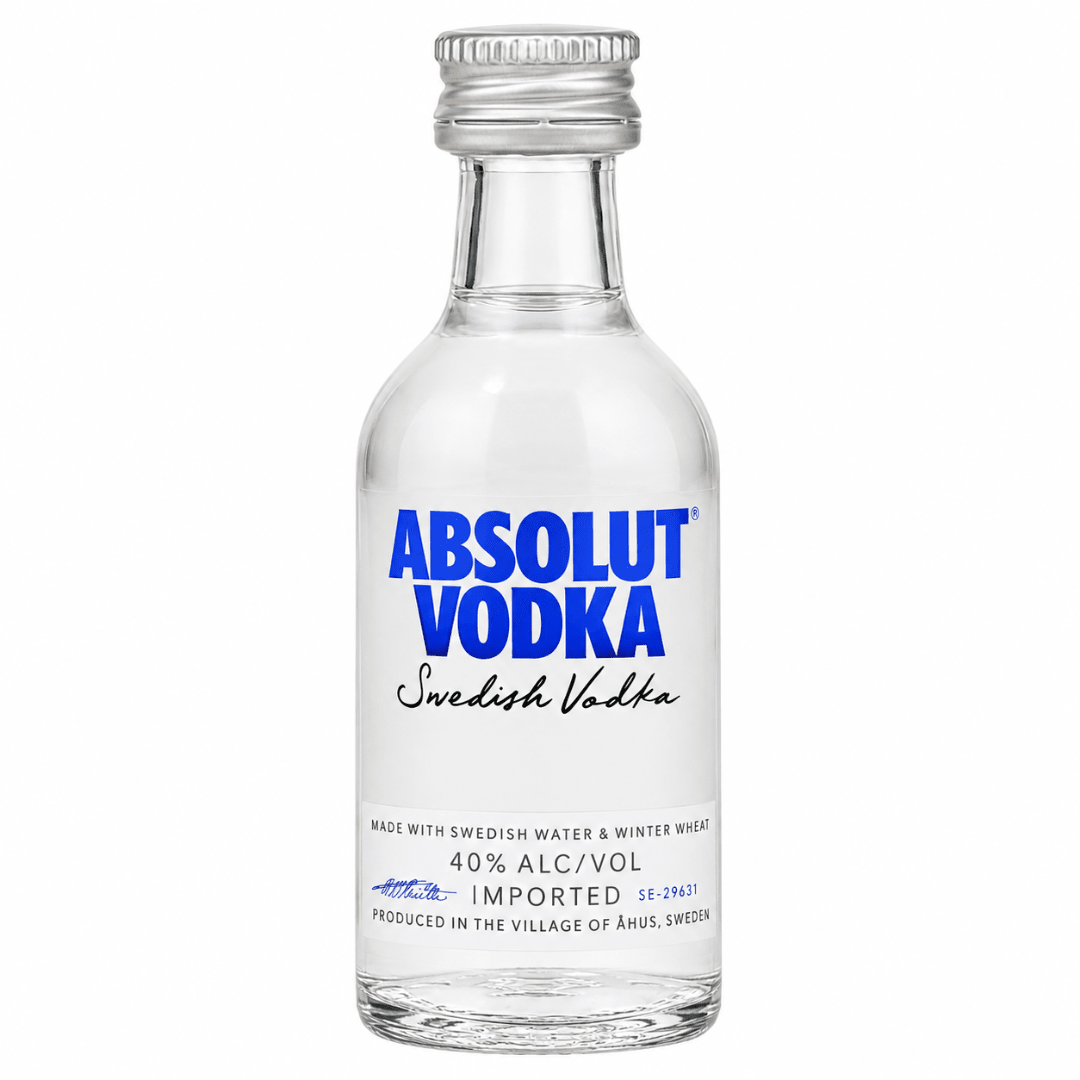 Absolut Vodka Mini 5 cl 40% - TwentyFourParty