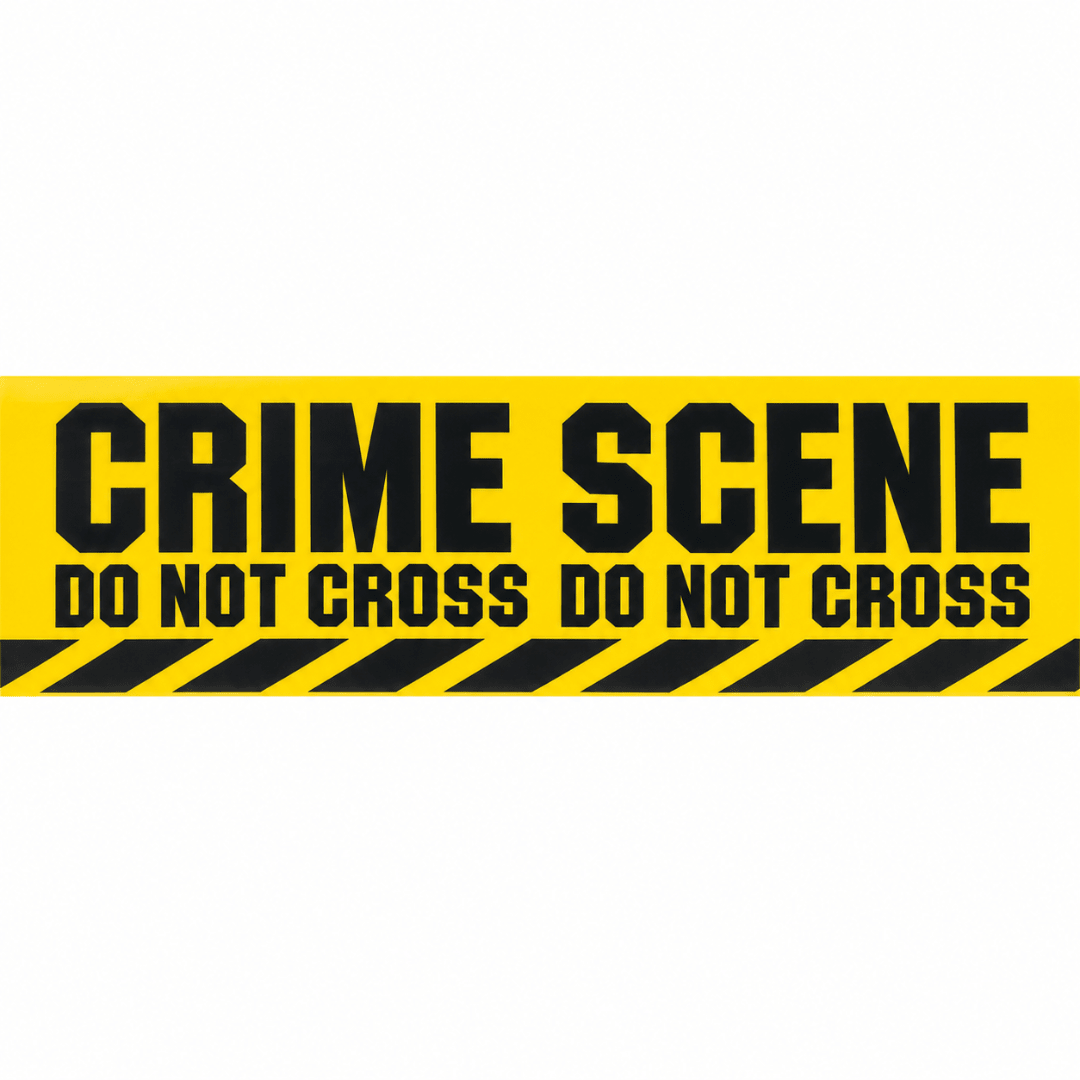 Absperrband Crime Scene Do Not Cross - TwentyFourParty