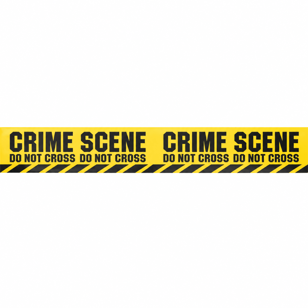 Absperrband Crime Scene Do Not Cross - TwentyFourParty