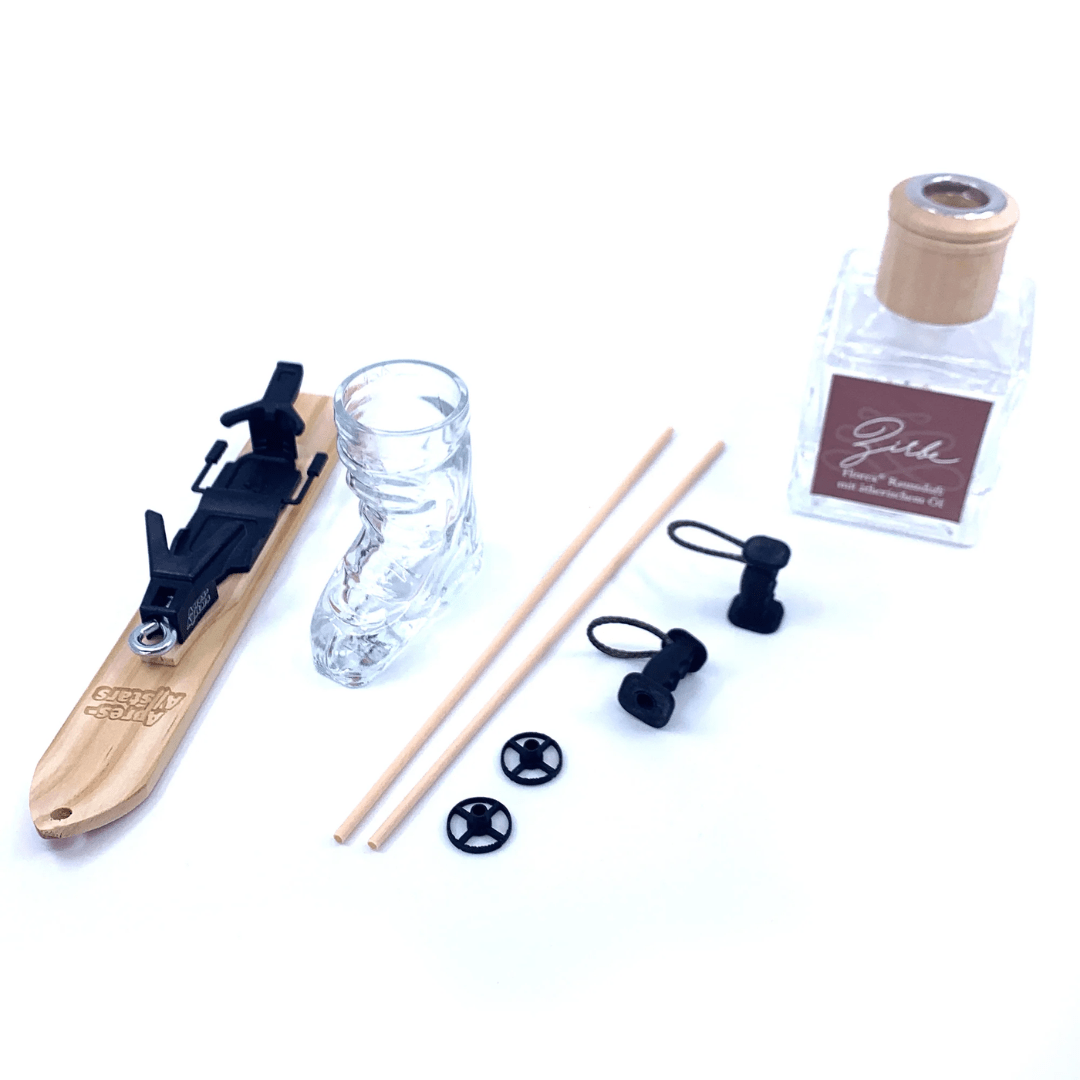 Apres - Allstars® Raumduft Zirbe mit Miniski und Stöcken - TwentyFourParty