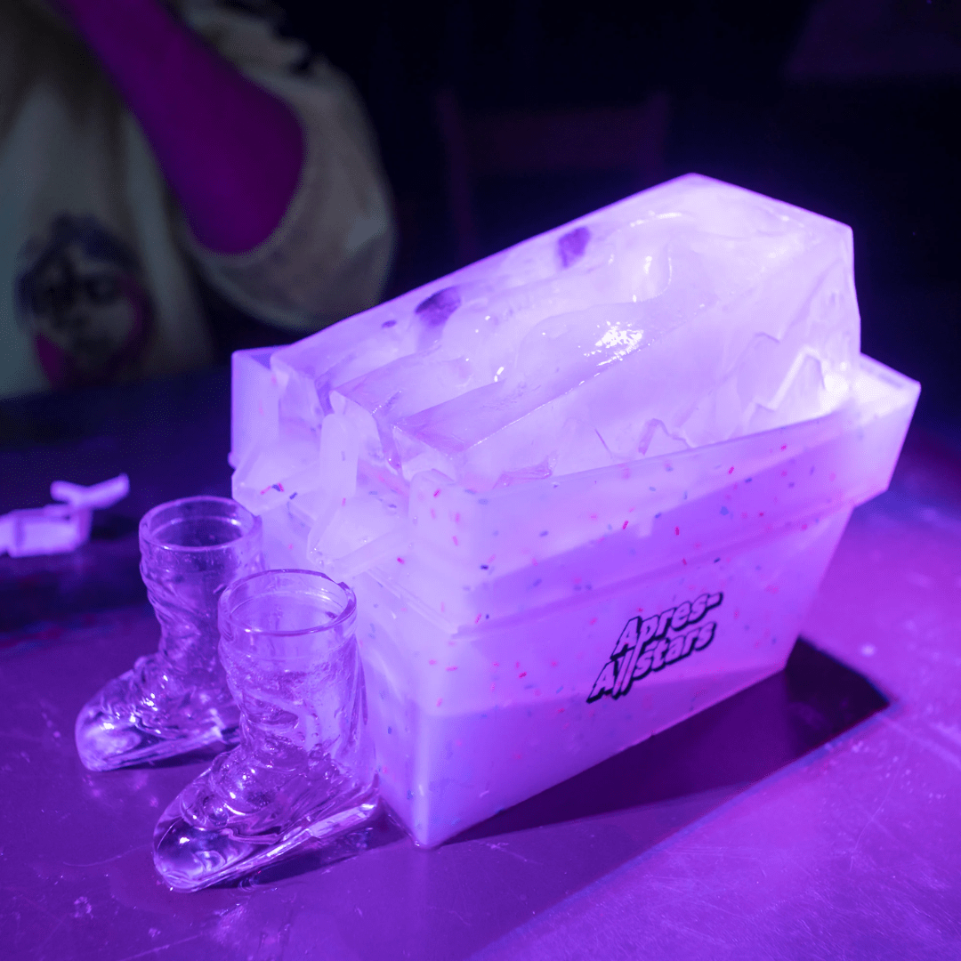 Apres - Allstars® Shot Slope Slalom - Eisrutsche als einfrierbare Silikonform - TwentyFourParty