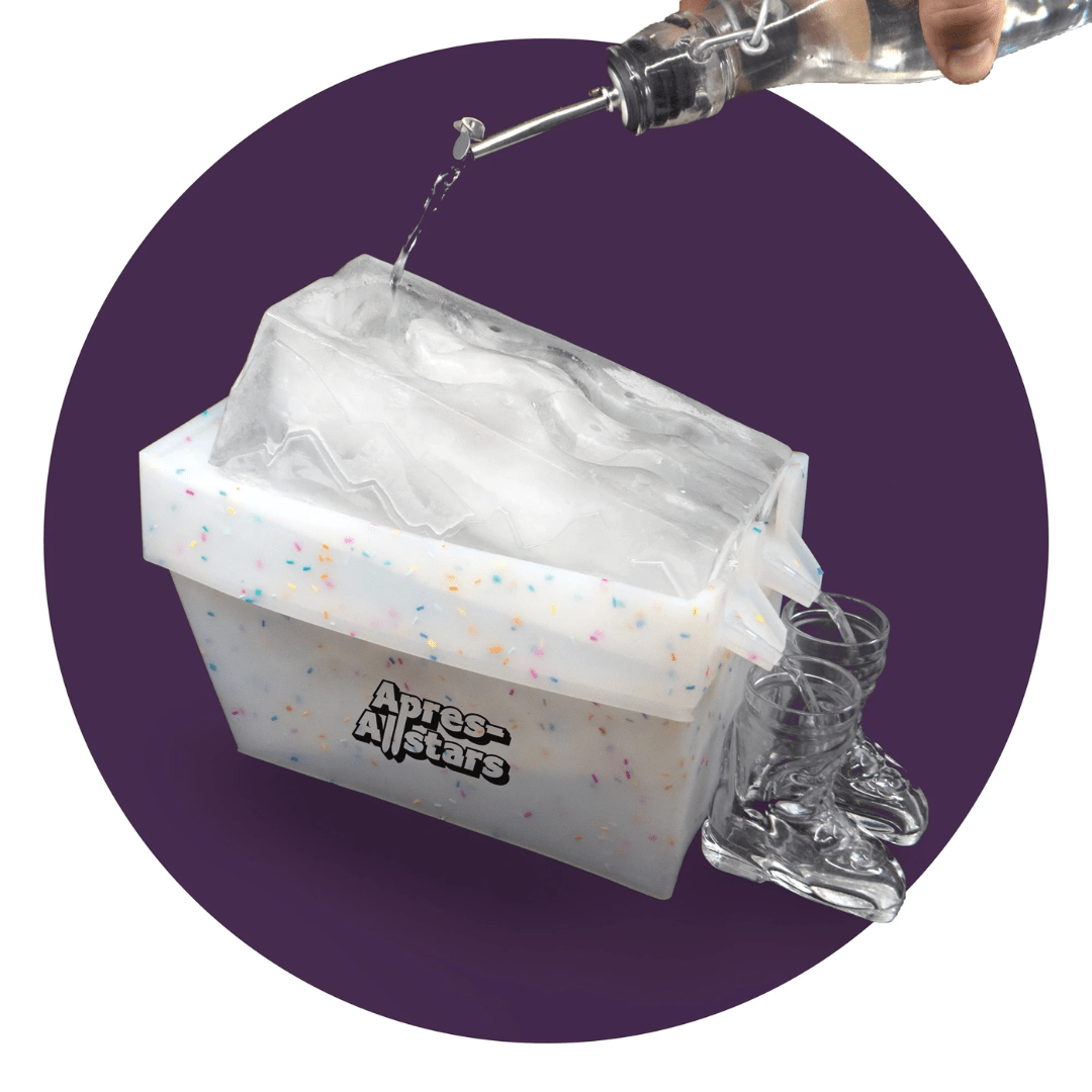 Apres - Allstars® Shot Slope Slalom - Eisrutsche als einfrierbare Silikonform - TwentyFourParty