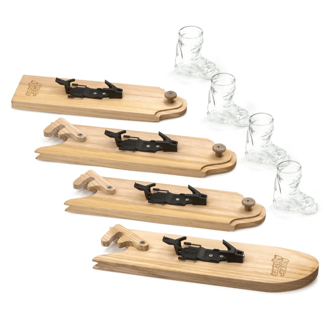 Apres - Allstars® "SwigSki3000®" modularer Shotski® aus Holz - TwentyFourParty