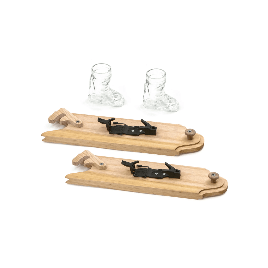 Apres - Allstars® "SwigSki3000®" modularer Shotski® aus Holz - TwentyFourParty