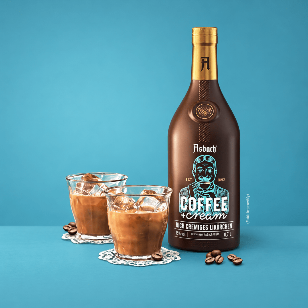 Asbach Coffee & Cream 0,7 l – Sahnelikör - TwentyFourParty
