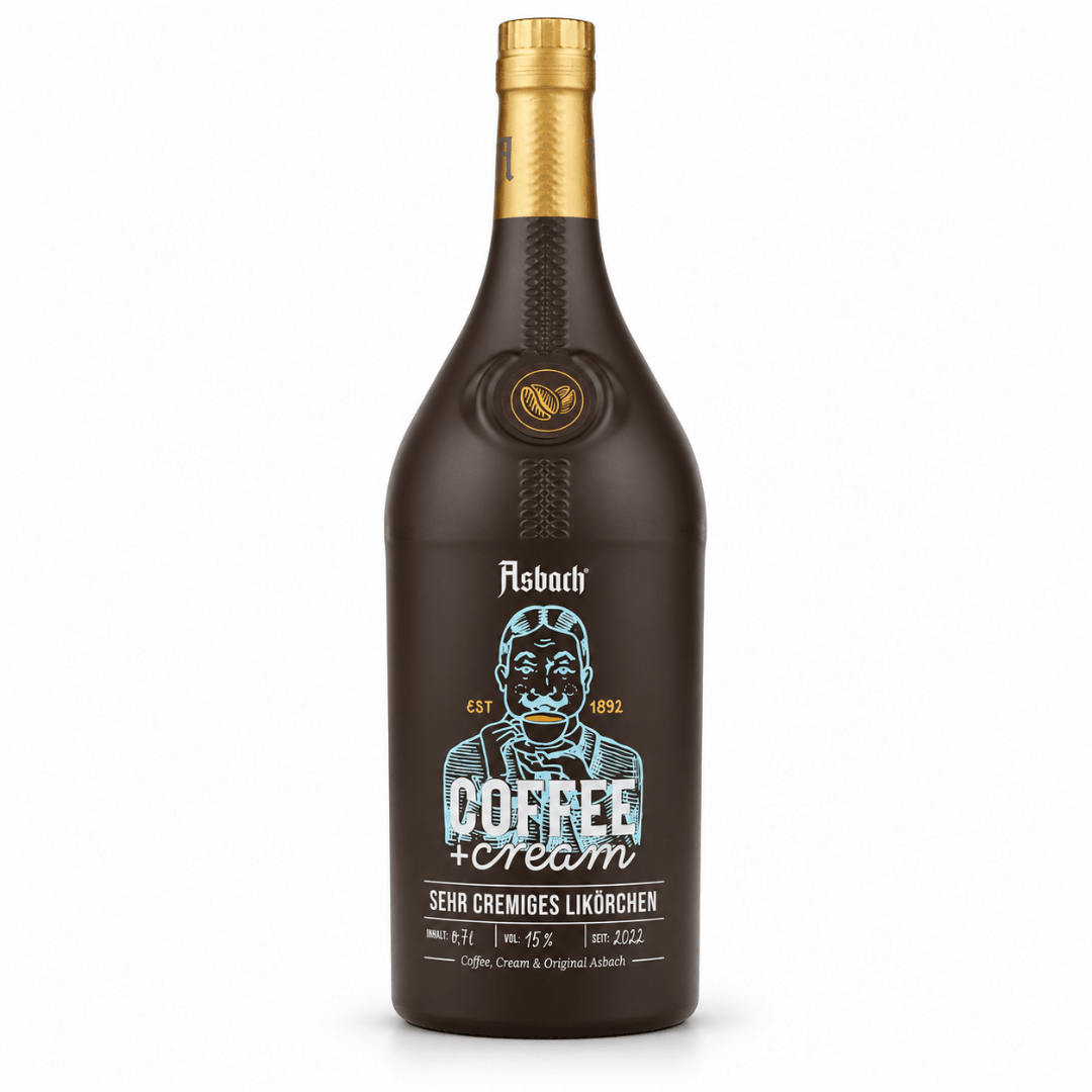 Asbach Coffee & Cream 0,7 l – Sahnelikör - TwentyFourParty