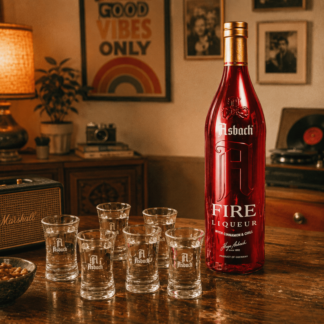 Asbach Fire 1 l – Zimt Chili Shot - TwentyFourParty