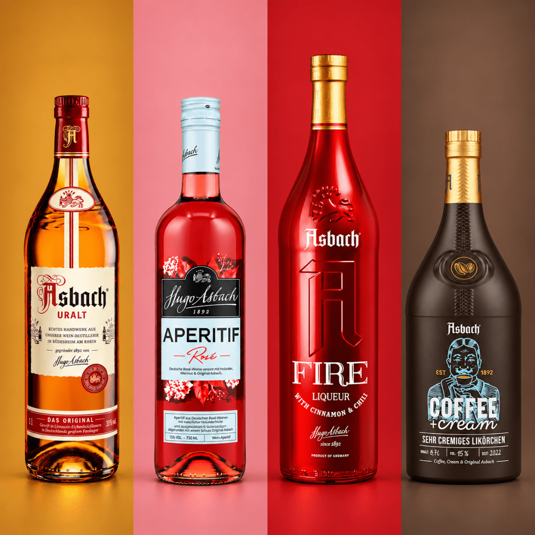 Asbach Probierset – 4 Sorten zum Entdecken - TwentyFourParty