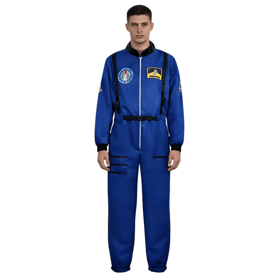 Astronauten Raumanzug Blau Unisex - TwentyFourParty