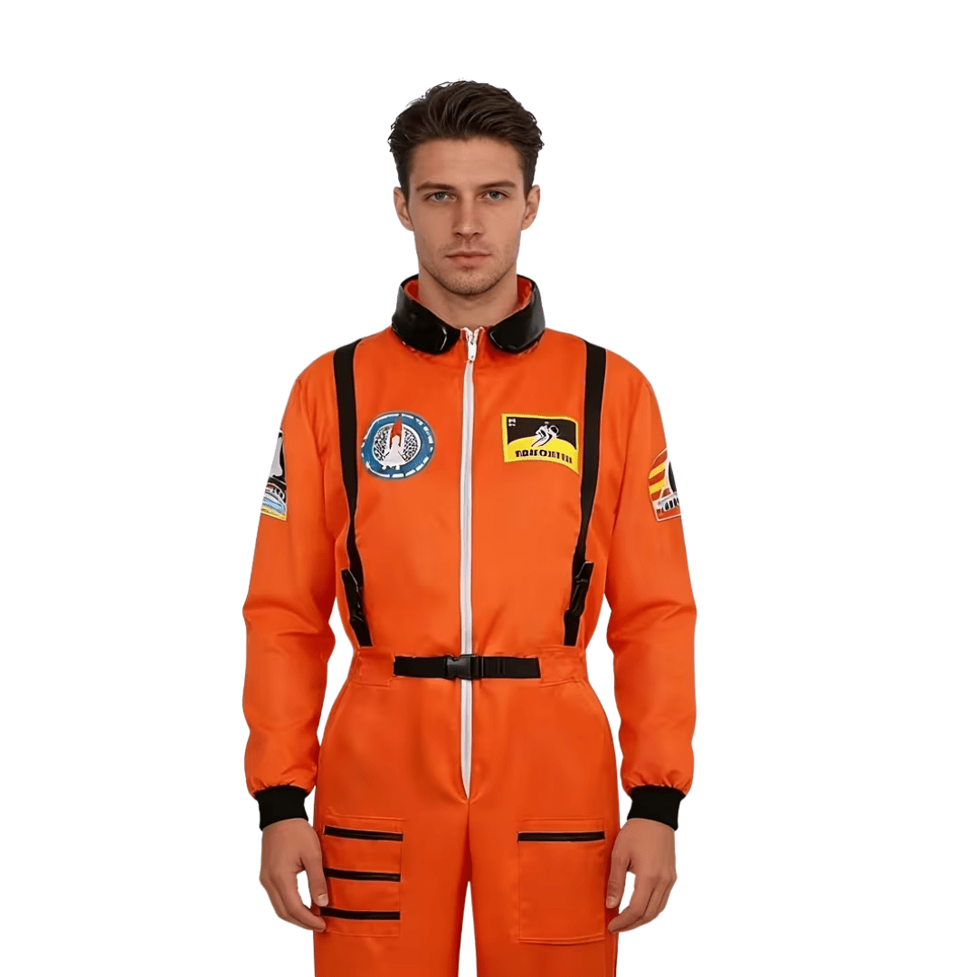Astronauten Raumanzug Orange Unisex - TwentyFourParty