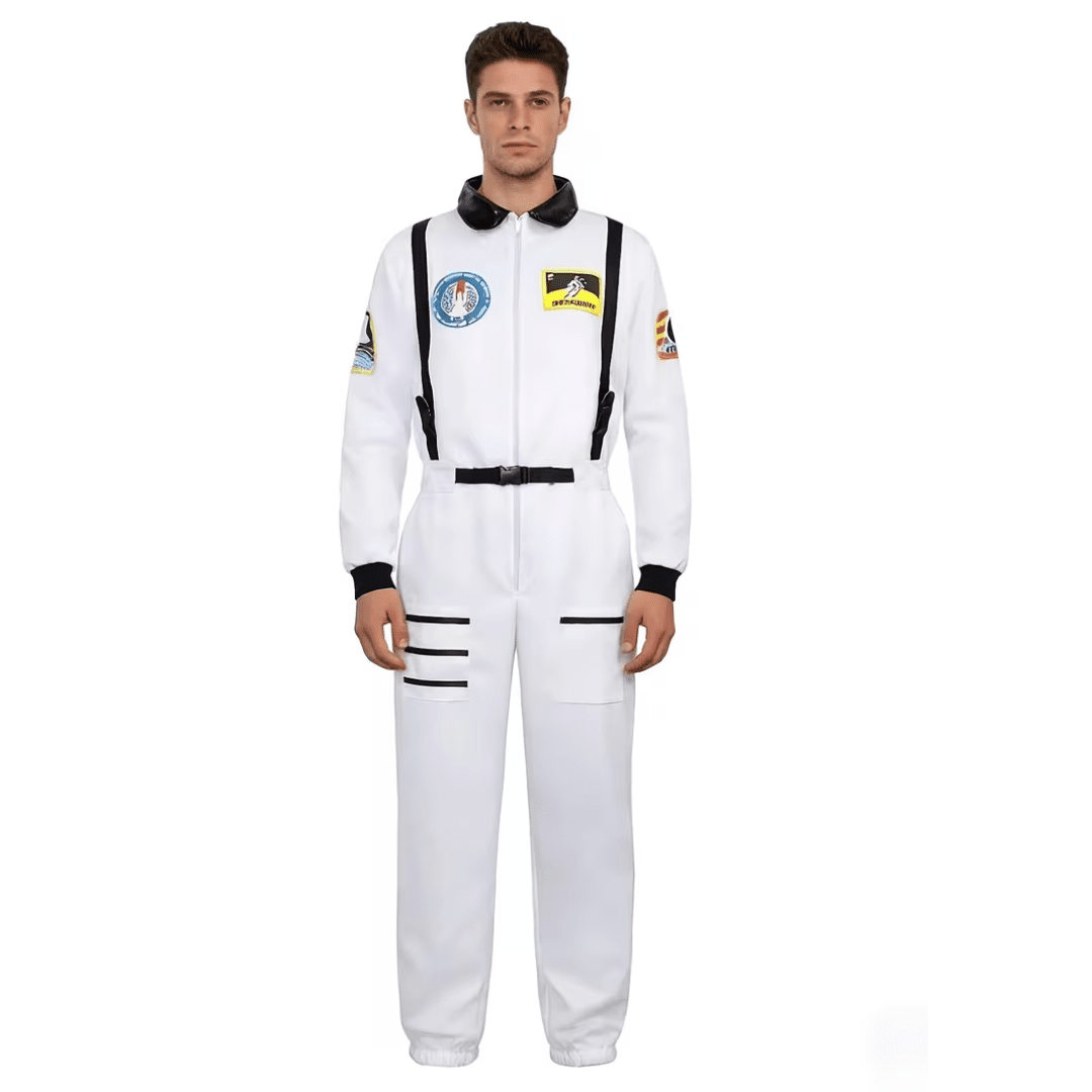 Astronauten Raumanzug Weiß Unisex - TwentyFourParty