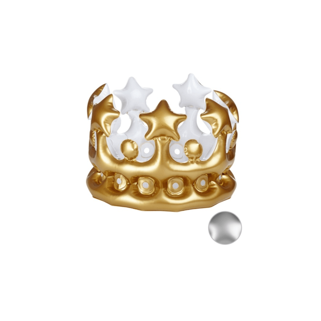 Aufblasbare Krone 23 cm - TwentyFourParty