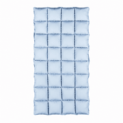 Aufblasbarer Folienvorhang Blau 72 x 143 cm - TwentyFourParty