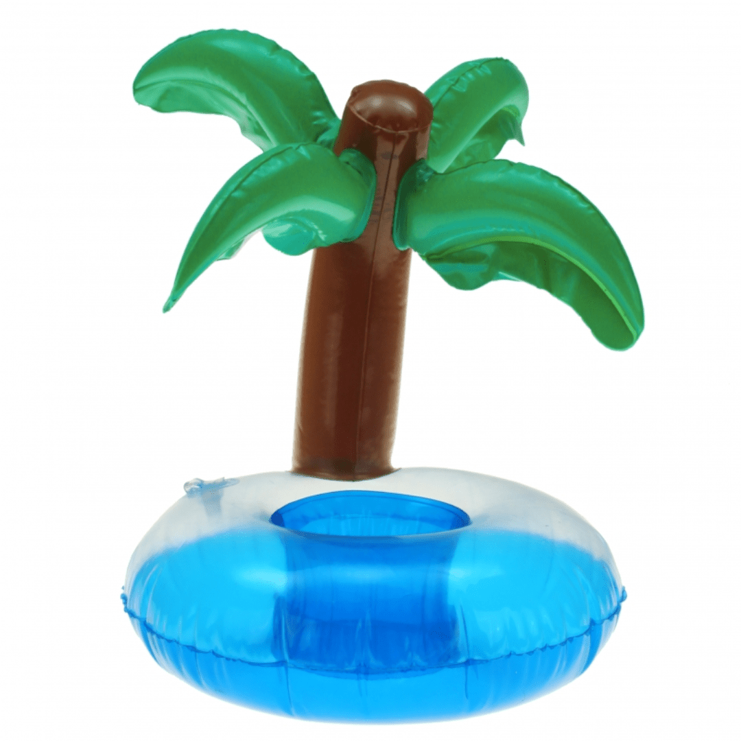 Aufblasbarer Getränkehalter Palme - TwentyFourParty
