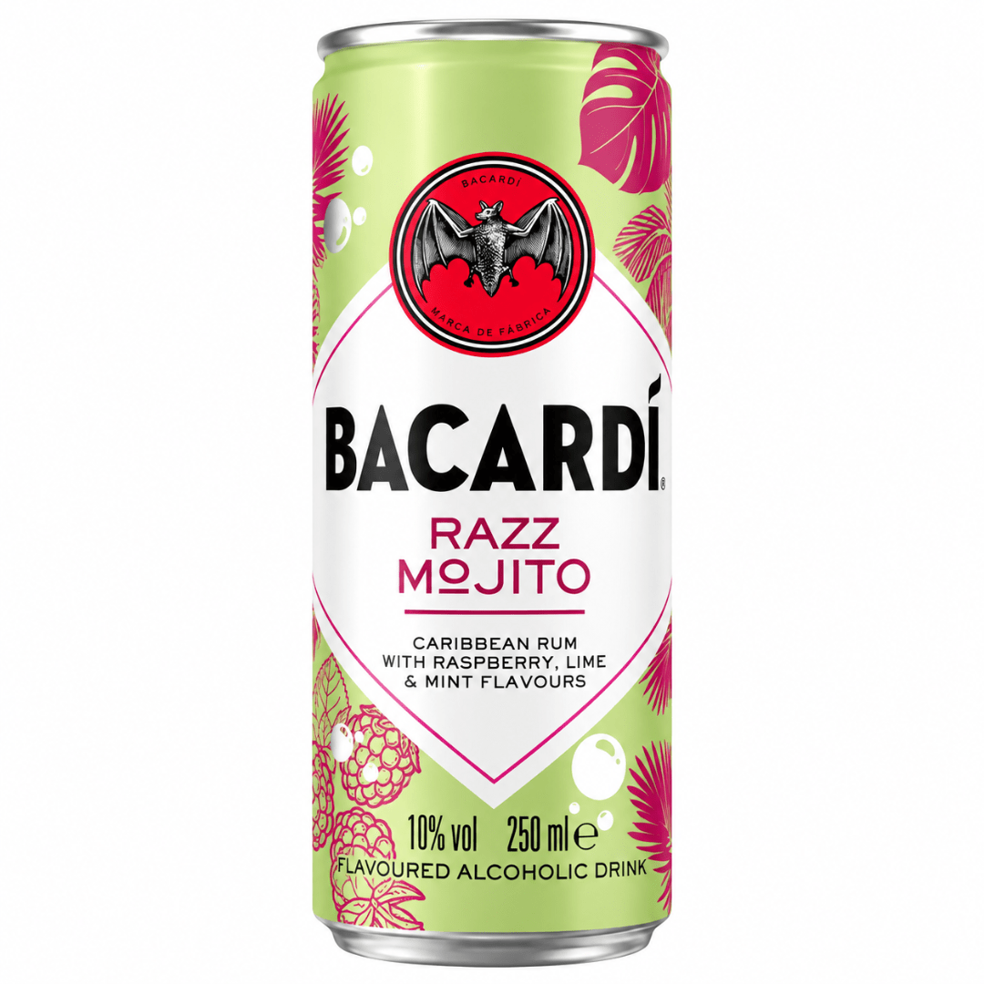 Bacardi Razz Mojito 250 ml - TwentyFourParty