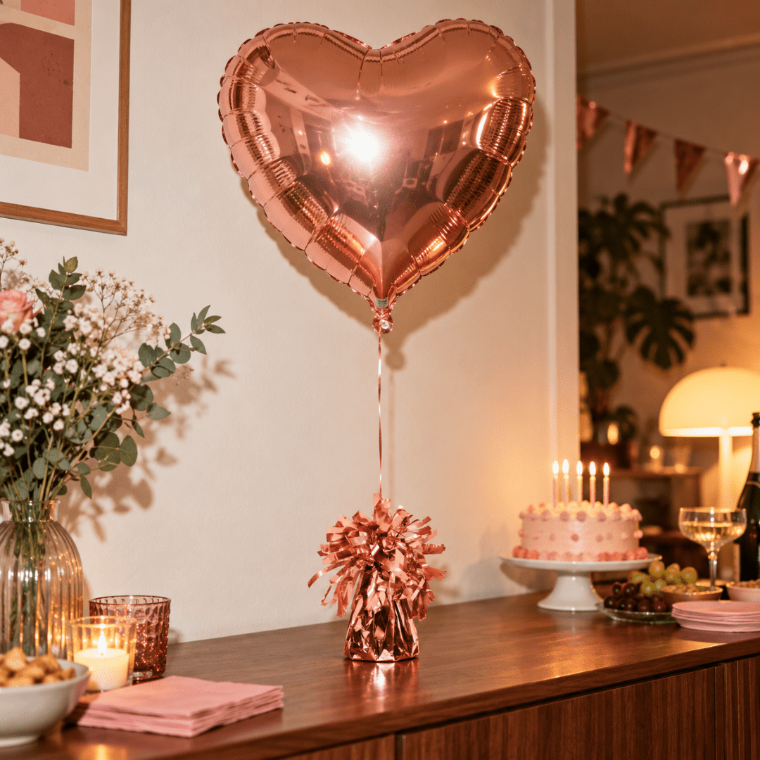 Ballongewicht Roségold 130 g - TwentyFourParty
