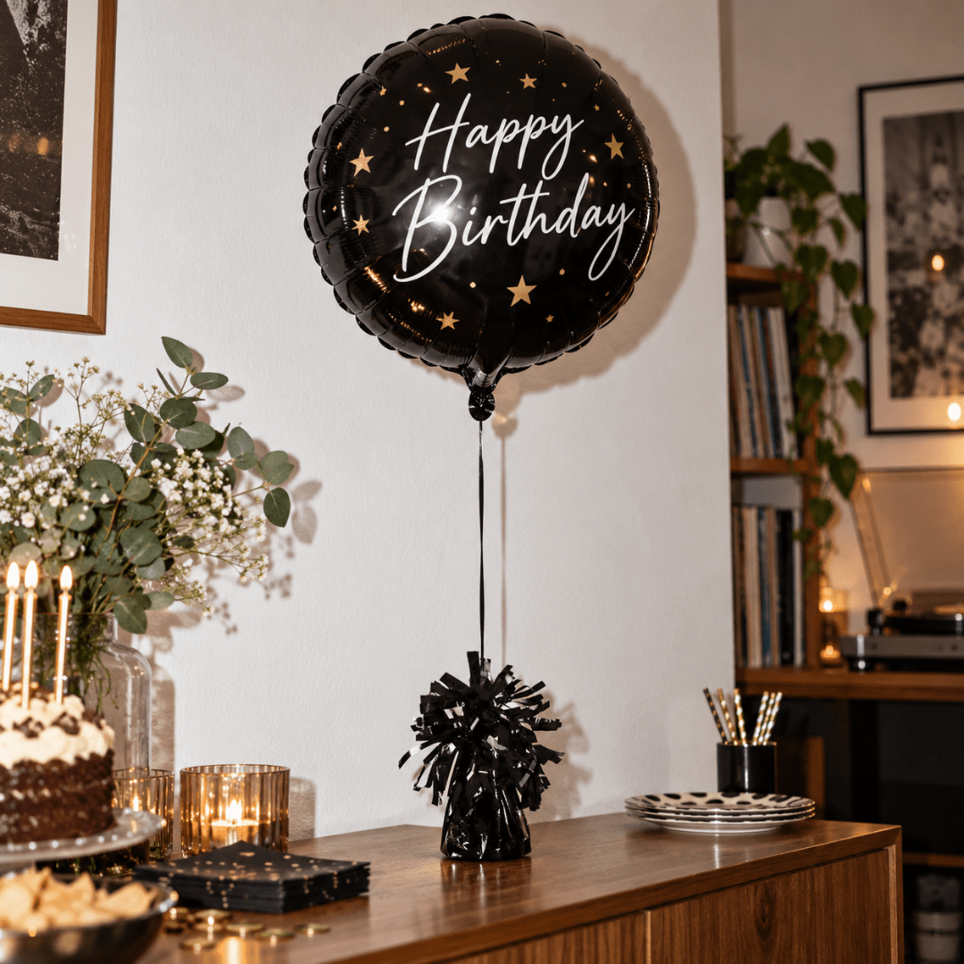 Ballongewicht Schwarz 130 g - TwentyFourParty