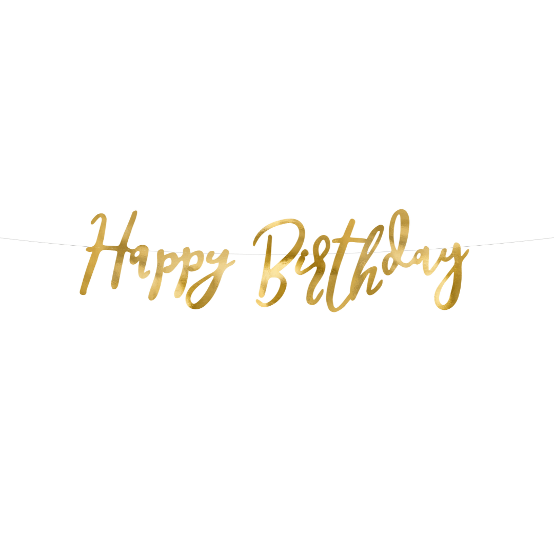 Banner Happy Birthday - TwentyFourParty